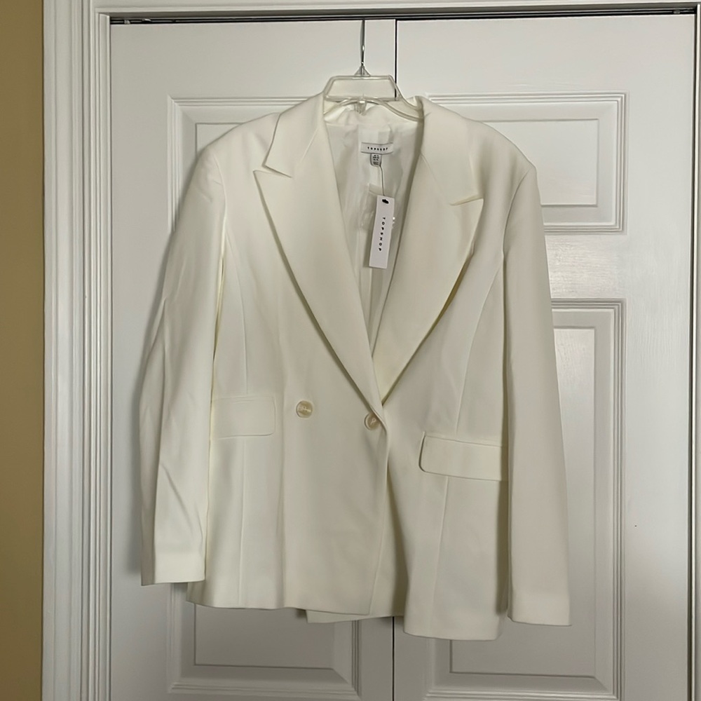 Off-white TopShop blazer